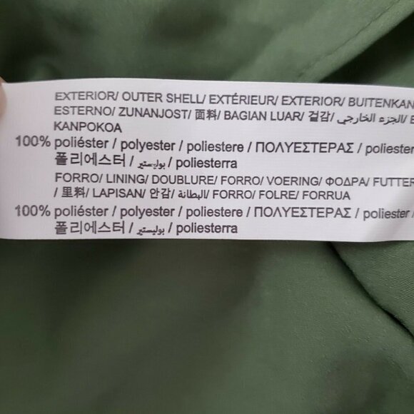 Zara Blouse Small Womens Pleated Chiffon Floral Top Long Sleeve Bloggers‎ Fave - Picture 8 of 12